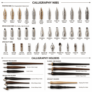 Calligraphy Nibs & Holders