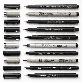 Drawing & Sketching Pens