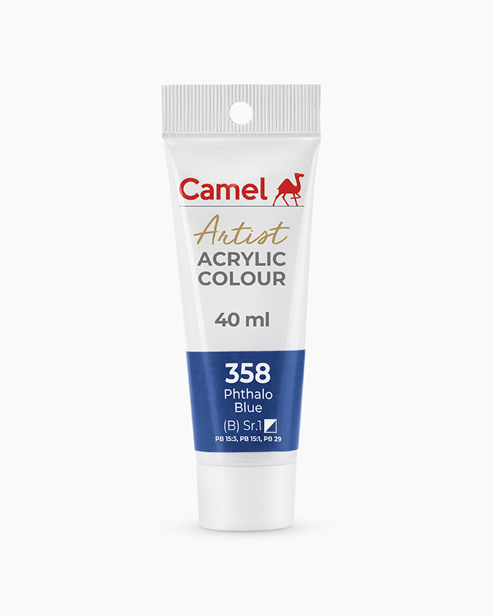 Camel Artist Acrylic Colour Phthalo Blue